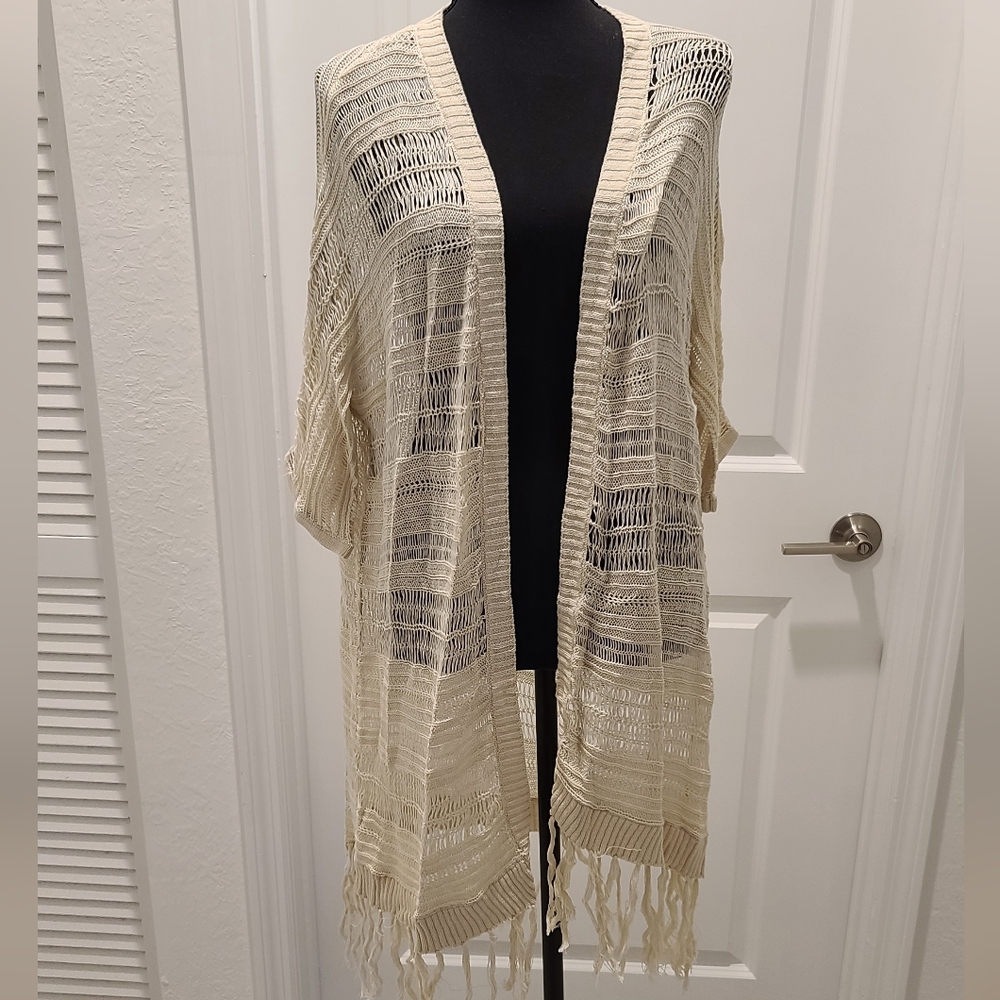 RQT open front cardigan Size XL